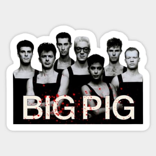 Big Pig Band Sticker